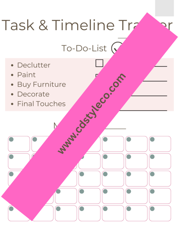 Printable Room Design Planner - Image 4